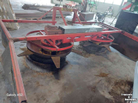 Silage spreader Rogedi dubbele verdeelrotor