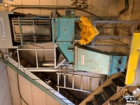 Weighing machines Pro-Pak Weeglijn, opvoerelevator, 2000 EW weger, poetmachine