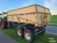 Dumptrailer Agromet T046 tandemas kipper in goede staat