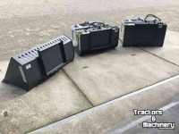 Silage Grabbucket / Grabfork Knikmops KM 80-85-90-95-100-120-125-130-140-170-180-235-250 / H - E - Tele