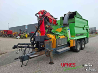 Wood Chipper Heizohack HM 8-400 KLC Cipper Combi + Houtkraan