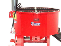 Concrete skips Qmac Betonmixer 600L combi-aandrijving