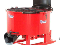 Concrete skips Qmac Betonmixer 600L combi-aandrijving