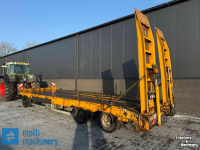 Low loader / Semi trailer Nooteboom 3-asser dieplader
