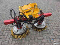Weed brusher Kemp Dubbele onkruid borstel