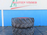 Wheels, Tyres, Rims & Dual spacers Michelin 650/75R38