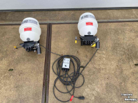 Granulate spreader Delimbe T14- Duo  granulaat- kunstmest doseerapparaat - zaaimachine