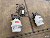 Granulate spreader Delimbe T14- Duo  granulaat- kunstmest doseerapparaat - zaaimachine