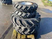 Wheels, Tyres, Rims & Dual spacers BKT 12.4-24 en 7.50-16 banden Nieuw!