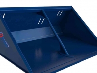 Loading buckets Qmac Aardappel laadbak / opschepbak 2.40 Euro-aansluiting
