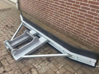 Rubber yard scraper  Rubberschuif / Erfschuif / Mestschuif / Sneeuwschuif met S60 aansluiting