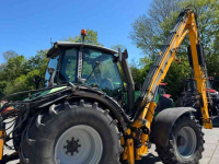 Tractor Deutz Agrotron TTV 620 met Herder schuifgiek MBK512 LSH