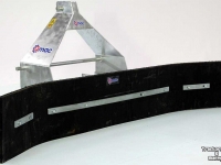 Manure scraper Qmac Modulo Rubberschuif Rubberschaaf Rubberbord 3punt lepelinsteek
