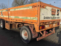 Agricultural wagon  Landbouwwagen plattewagen aanhanger balenwagen