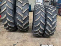Wheels, Tyres, Rims & Dual spacers Firestone 460/85R38 70% + 380/85R28 60%