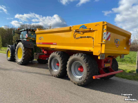Tractor John Deere 6175R Tractor 220 Pk + Gronddumper Tandemasser (22 ton)