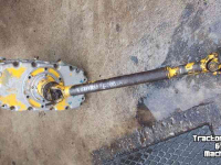 Diverse used spare-parts  Hydro olie pomp / aandrijf kast met dubbele pomp