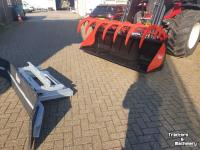 Manure scraper Qmac Modulo rubber mestschuif met aanbouwklem