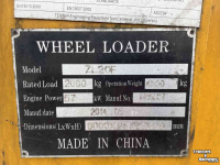 Wheelloader Hytec ZL 20 f