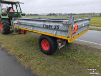 Dumptrailer Jako Tiger 35 kipper bakkenwagen nette staat