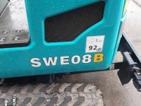 Excavator tracks Sunward SWE 08B rupskraan