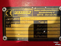 Vertical feed mixer Peecon Airmix Voermengwagen 20 m³