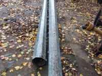 Diverse used spare-parts  MAST 2 DELEN SAMEN 18.5 METER