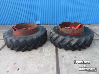 Wheels, Tyres, Rims & Dual spacers Good Year 18.4R38 Dubbelwiel met spindel