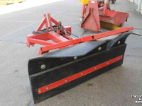 Snow Removal Equipment Kemp T&W I rubberschuif 140cm sneeuwschuif grondschaaf terreinschuif wegenschaaf
