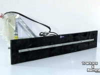 Rubber yard scraper Qmac Rubberschuif Modulo voerschuif Mailleux aanbouw