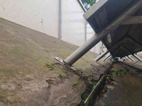 Low loader / Semi trailer  Bandlosser aanhanger / trailer / oplegger