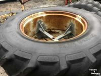 Wheels, Tyres, Rims & Dual spacers Continental Dubbel lucht 20.8R38