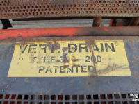 Spike roller Redexim Vertidrain 305-200 Verti-Drain aangedreven beluchter