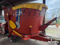 Vertical feed mixer Peecon Biga 7,5m3 met laadklep