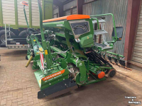 Seed Drill Combination Amazone Zaaicombinatie cataya 3000 special met rotorkopeg