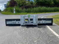 Rubber yard scraper Zocon 1.90m en 2.70m Eurotrac / Giant