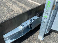 Rubber yard scraper Zocon 1.90m en 2.70m Eurotrac / Giant