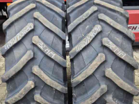 Wheels, Tyres, Rims & Dual spacers Trelleborg 480/70R30 TM700 met 32mm