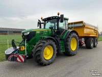 Tractors John Deere 6155R Tractor 200 Pk + Gronddumper Tandemasser (22 ton)