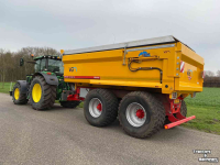 Tractor John Deere 6155R Tractor 200 Pk + Gronddumper Tandemasser (22 ton)