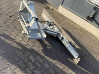 Rubber yard scraper  Rubberschuif hydraulisch verstelbaar