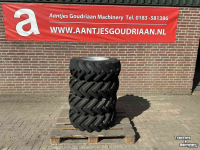 Wheels, Tyres, Rims & Dual spacers  4 Banden 10.0/75/15.3