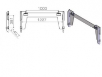 Other attachments and accessories Qmac Aanlasframe voor CLAAS Verreiker TARGO Fem 3 Incl. Fem klauwtjes