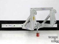 Manure scraper Qmac Modulo rubber manure scrapers 2700mm hook up Zettelmeyer