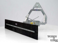 Manure scraper Qmac Modulo Rubber manure scraper 180cm hookup Accord Hitch