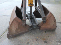 Clamshell buckets  Knijperbak 60cm grondknijper hangende knijper grijperbak hydraulische rotator