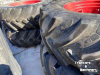 Wheels, Tyres, Rims & Dual spacers Michelin 580/70r38  520/70r34