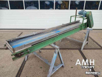 Conveyor  2870X400 TRANSPORTBAND VLAKKE BAND FLAT BELT CONVEYOR BELT FLACHBAND FÖRDERBAND