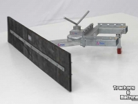Manure scraper Qmac Modulo rubber mestschuif met lepelinsteek