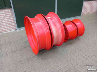 Wheels, Tyres, Rims & Dual spacers Fendt velgenset passend voor fendt 200, 12x38 en 11x24